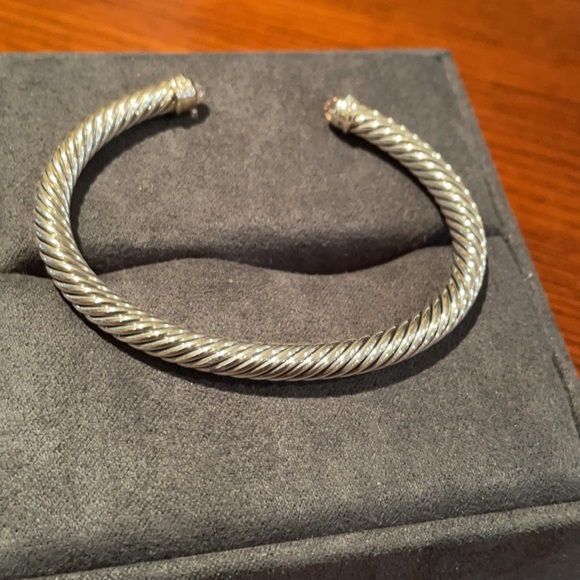 David Yurman 5mm Cable Classic with diamonds - Picture 7 of 12